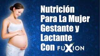 Nutrición Para La Mujer Gestante y Lactante Con Los Productos FuXion