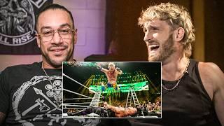 Logan Paul Damian Priest LA Knight & more watch 2023 Men’s Money in the Bank Match WWE Playback