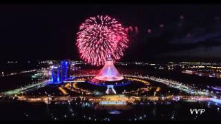 Салют день города Астаны. 2015 Astana Kazakhstan  Астана Казахстан