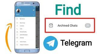 Telegram Archive Chat Not Showing Problem Solved  How to Find Archive Chat in Telegram