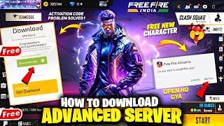 how to download advance server free fire  ob44 advance server download link  ff advance server