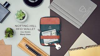 Notting Hill Zipper Wallet RFID from Vaultskin London - Unboxing