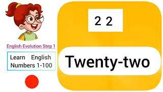 Learn English Numbers 1-100  learning English.