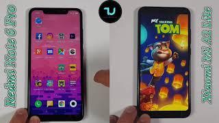 Xiaomi Redmi Note 6 Pro vs Xiaomi Mi A2 Lite Speed testComparisonSnapdragon 625 vs 636