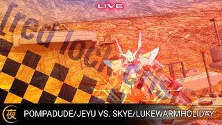 Red Lock Crisis 2021 Gundam EXVS Maxiboost ON Exhibitions PompadudeJeyu vs. SkyeLukewarmHoliday
