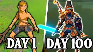 I Spent 100 Days in Zelda Breath of the Wild Heres What Happened