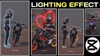 How To  Make Lighting Effect Video  Electric Light Effect Video Editing  Capcut Video Editing