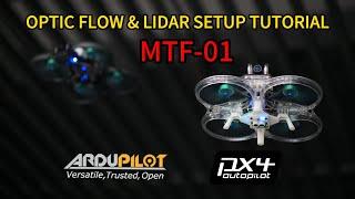Setup Optic Flow&LidarMTF-01 For Ardupilot&PX4 To Make Drones Hover And Fly Indoors Better