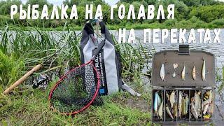 Рыбалка на голавля на перекатах