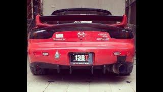 ZK Motoring RX7 Carbon Fiber Ducktail Spoiler