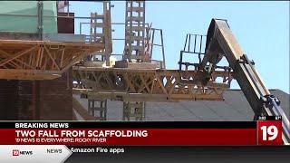 2 injured after falling off Rocky River scaffolding Police