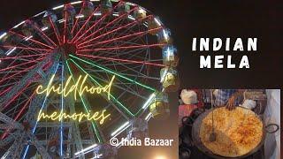 Indian Mela Part - 1. Street food Special. Panvel. Maharashtra. मेला घूमो with India Bazaar