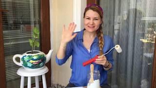 Ahşap mobilya akrilik boya ile nasıl boyanır? kolay ahşap boyama teknikleri DIY