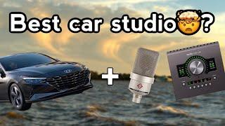 I made the BEST car recording studio