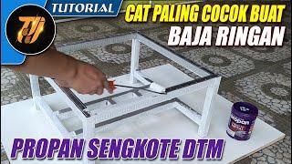 Cara ngecat baja ringan anti ngelupas tanpa primer  Pakai cat PROPAN SENGKOTE DTM