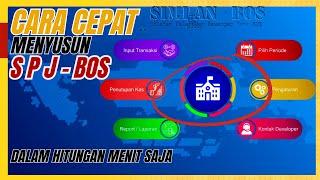 APLIKASI SIMPAN BOS 2024  CARA CEPAT MENYUSUN SPJ DANA BOSP 2024