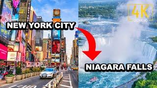New York City to Niagara Falls Road Trip - Driving to Niagara Falls from New York City 440 miles