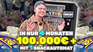 100.000 EURO in 4 MONATEN - mit EINEM Snackautomat