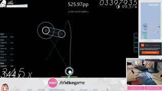 8.73⭐Live idke  9mm Parabellum Bullet - Inferno The Eclipse 1st +HR FC 98.29% {#8 803pp} - osu