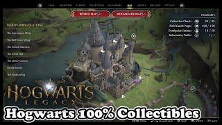 Hogwarts Legacy HOGWARTS ALL COLLECTIBLES 100% Collectible Guide