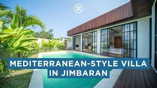 Exclusive Listing Mediterranean-Inspired 3-Bedroom Loft Villa in the Hills of Jimbaran