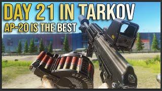 Why AP-20 Slugs are AMAZING - Day 21 Escape from Tarkov Full Playthrough Karmakut