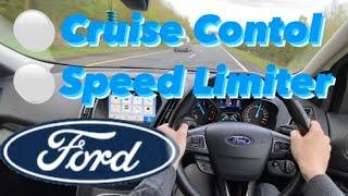 Cruise Control and Speed Limiter Demonstration - Step by step guide - Ford #ford #cruisecontrol