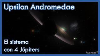 Upsilon Andromedae El sistema con 4 Júpiters resubida