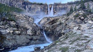 Backpacking to Twin Falls Campground