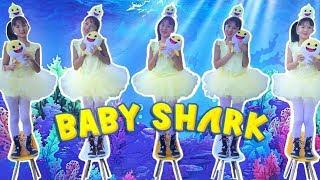 BABY SHARK FOI CLONADO  Five little Babies Jumping on the Bed Song  Nursery Rhymes for Children