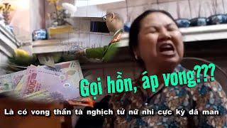 Bóc trần chiêu gọi hồn áp vong vòi tiền của bà thầy bói ở Thái Bình  VTV24