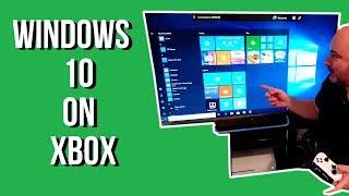 WINDOWS 10 ON XBOX ONE  How to stream PC to Xbox under 5 minutes