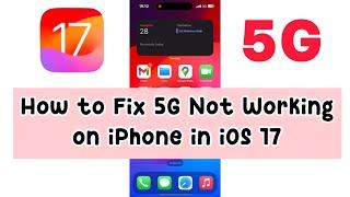 How to Fix 5G Not Working on iPhone 14 14 Pro 14 Pro Max iPhone 15 15 Pro Max and iPhone 15 Plus