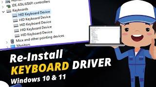 How to Reinstall Keyboard Driver in Windows 10 & 11 Simple & Easy