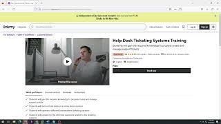 Top Free Service Desk Udemy Course to enhance your knowledge