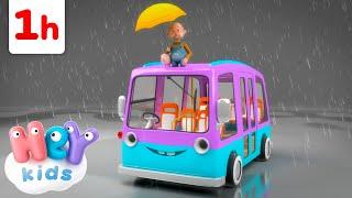 Les roues de lautobus   Chansons pour Enfants  HeyKids en Français