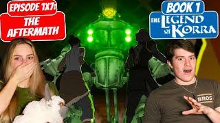 SATO WORKS FOR AMON?  Legend of Korra Reaction  Episode 7 The Aftermath