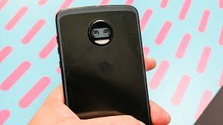 Moto Z2 Force first look