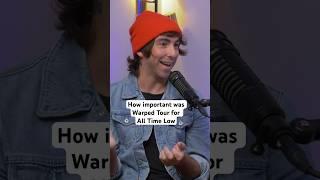 Alex Gaskarth - All Time Low - The Importance of Warped Tour -