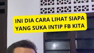 Cara lihat siapa yang suka lihat profil facebook kita