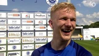 SF Lotte - FC Hansa Rostock 1.Spieltag 1718 Tore&Interviews