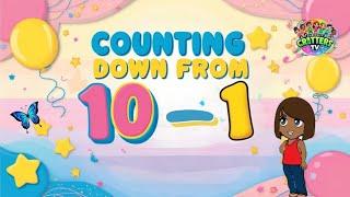 Countdown Fun Let’s Count Backwards from 10 to 1  Learn Numbers for Kids