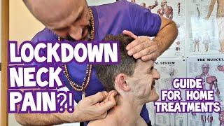 LEARN HOW TO MASSAGE NECK PAIN  Lockdown Neck & Shoulder Treatment 