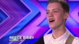 The X Factor UK 2014 - Reece Bibby sings Disclosures Latch - Room Auditions Week 1