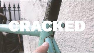 Fixing a cracked bike frame my favorite bike