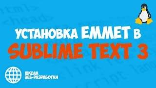 Emmet Sublime Text 3 Установка и Настройка Sublime Text 3 Плагины Школа Web-Kidys