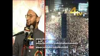 Asaduddin Owaisi - Addressing Milad Jalsa at Darusalam - 24-01-2013