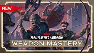 New Weapon Mastery  2024 Players Handbook  D&D