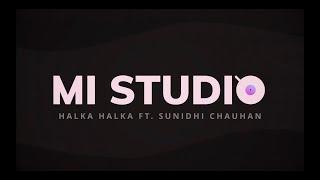 Halka Halka - Sunidhi Chauhan ｜MI Studio   Live at Mood Indigo 2022