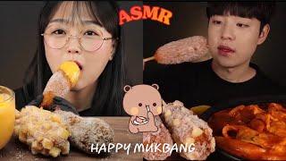 #ASMR #MUKBANG #REALSOUND  HOTDOG RICE ️